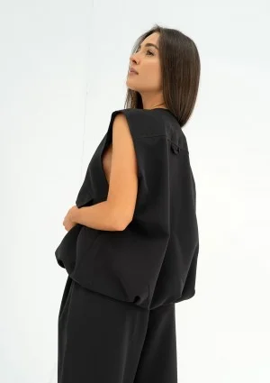 Nyla - Black vest