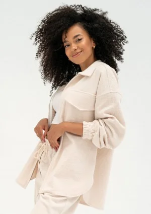 Cord - Ecru curduroy jacket