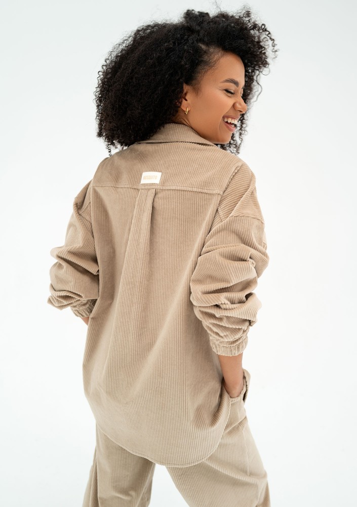 Cord - Beige curduroy jacket