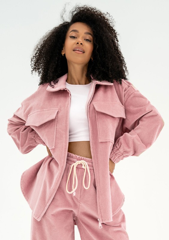 Cord - Pink curduroy jacket