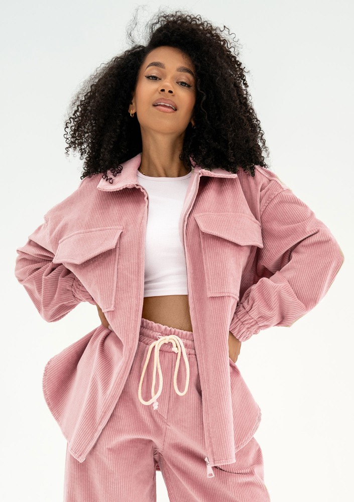 Cord - Pink curduroy jacket