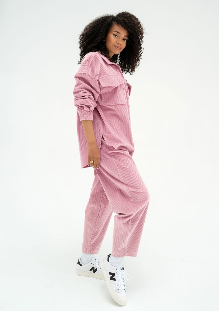 Cord - Pink curduroy jacket