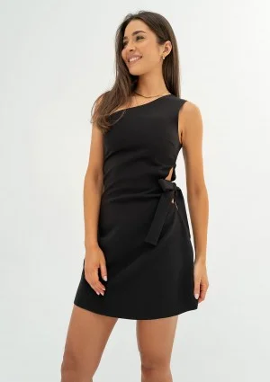 Kelia - Black mini dress