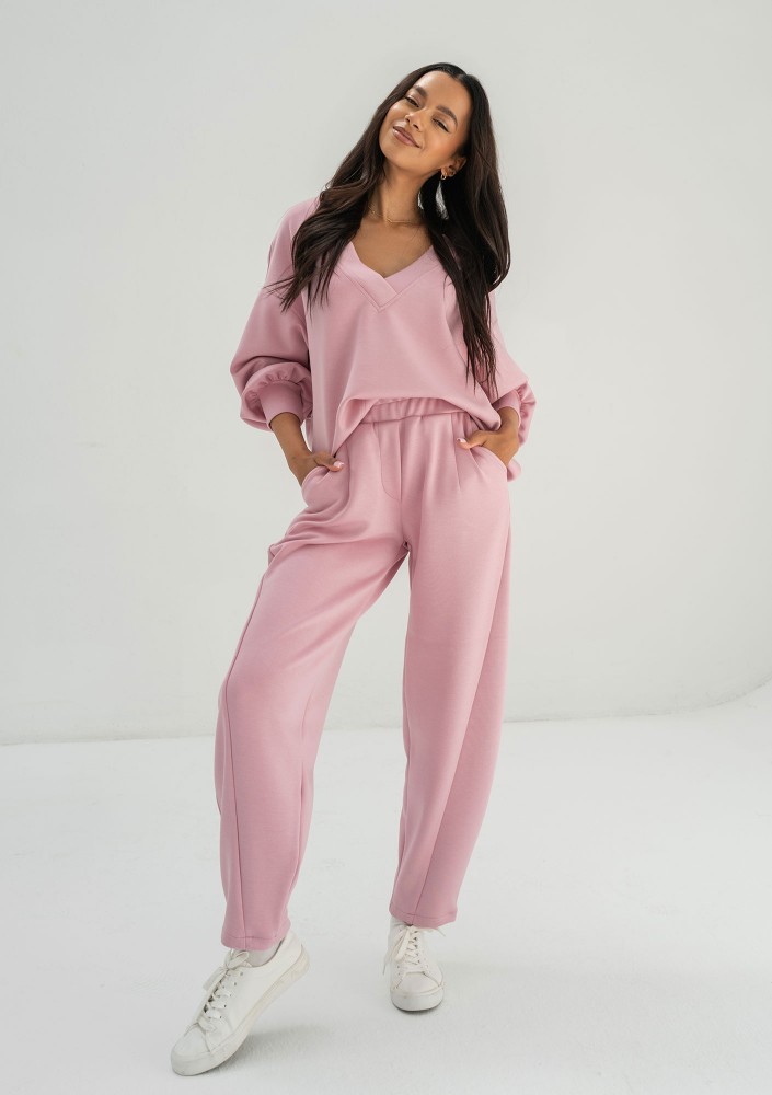 Ollie - Pink rayon sweatshirt