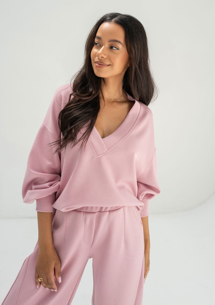 Ollie - Bluza z dzianiny soft Pink