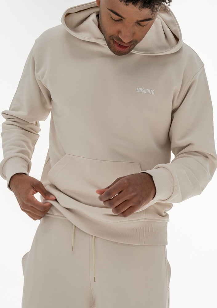 Pure - Męska bluza z kapturem Coconut