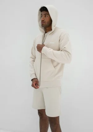 Pure - Men's coconuty zipped hoodie