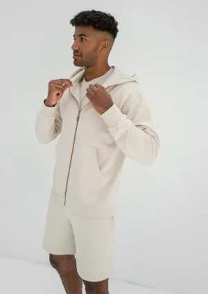 Pure - Men's coconuty zipped hoodie
