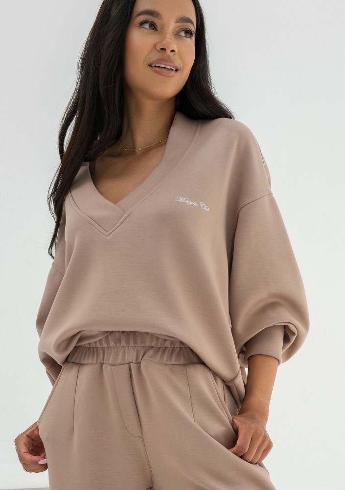 Ollie - Bluza z dzianiny soft Latte