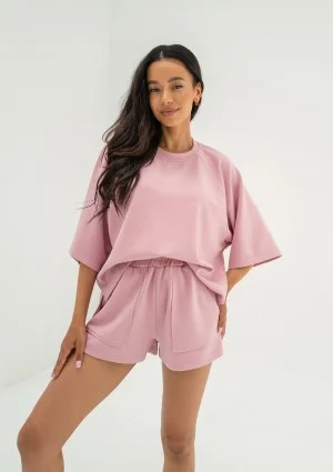 Jess - Pink soft sweatshirt