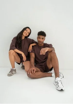 Boyd - Men's brown soft T-shirt