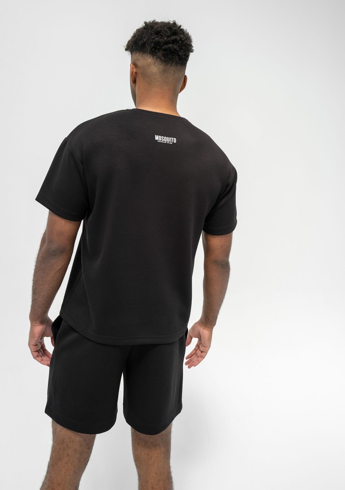 Boyd - Męska koszulka z dzianiny soft Black