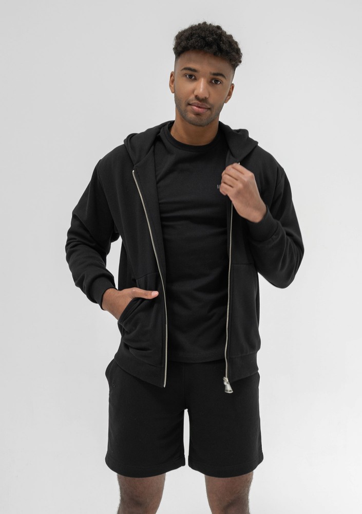 Pure - Męska rozpinana bluza Black