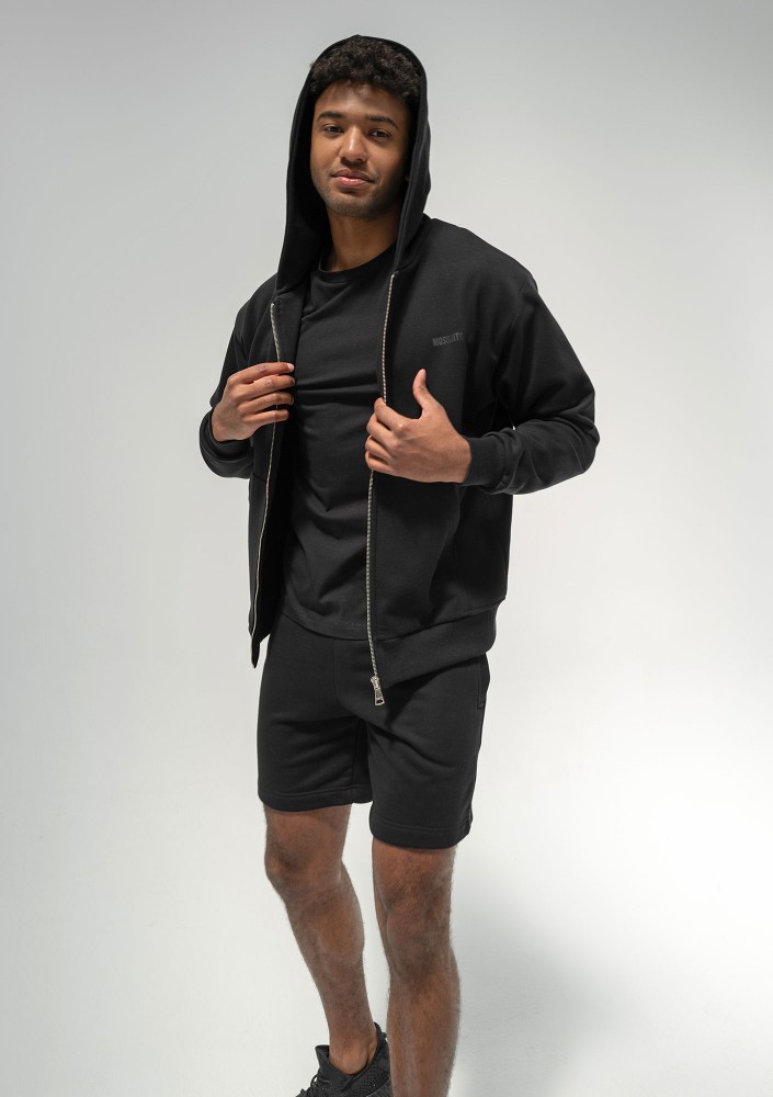 Pure - Męska rozpinana bluza Black