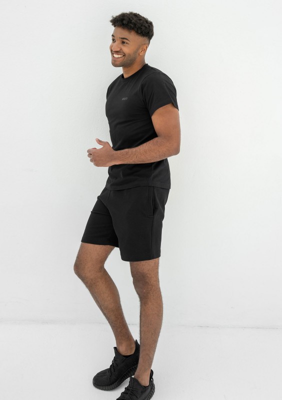 Pure - Men's black sweatshorts