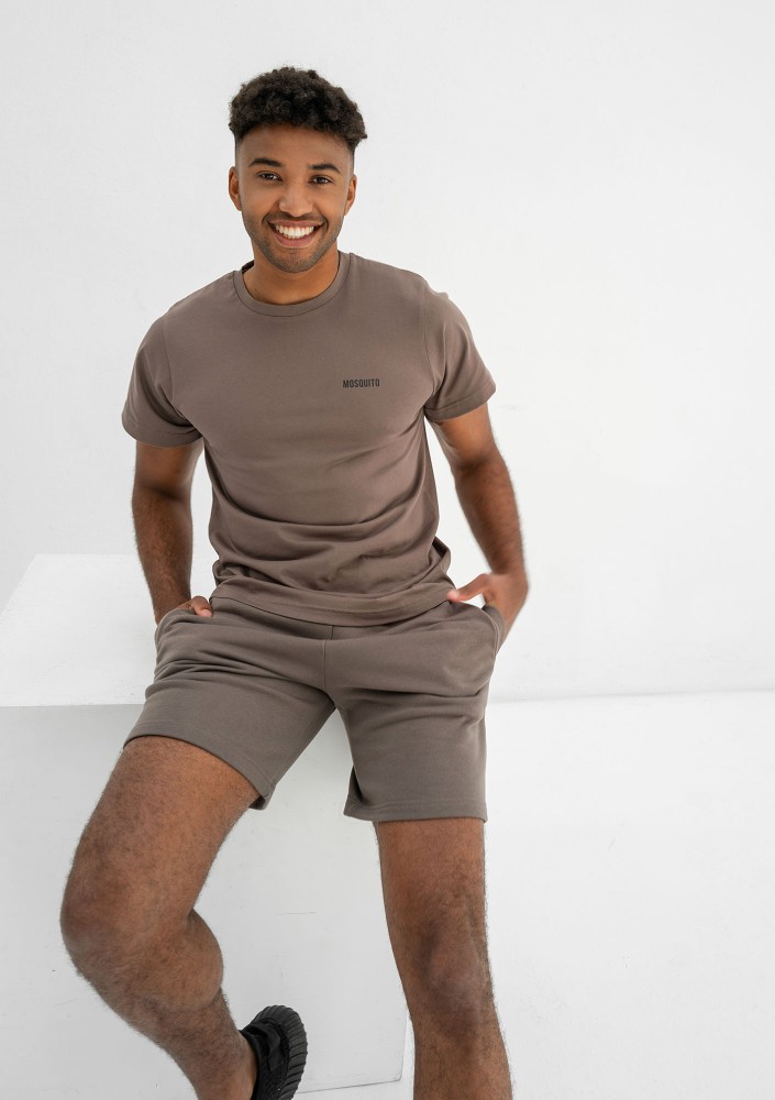 Pure - Men's savannah tan brown T-shirt