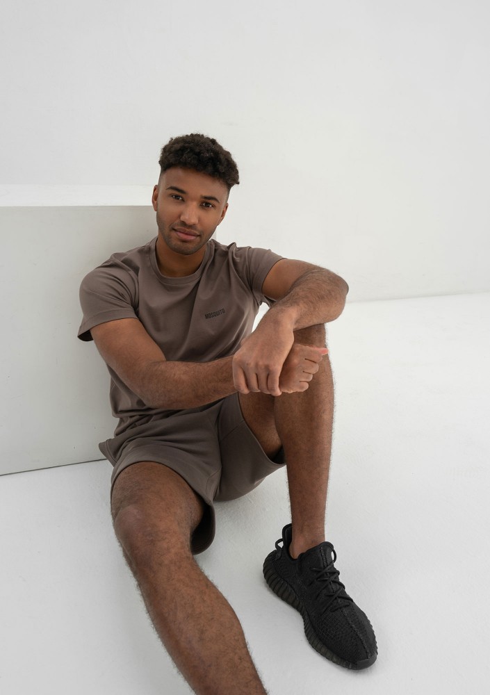 Pure - Men's savannah tan brown T-shirt