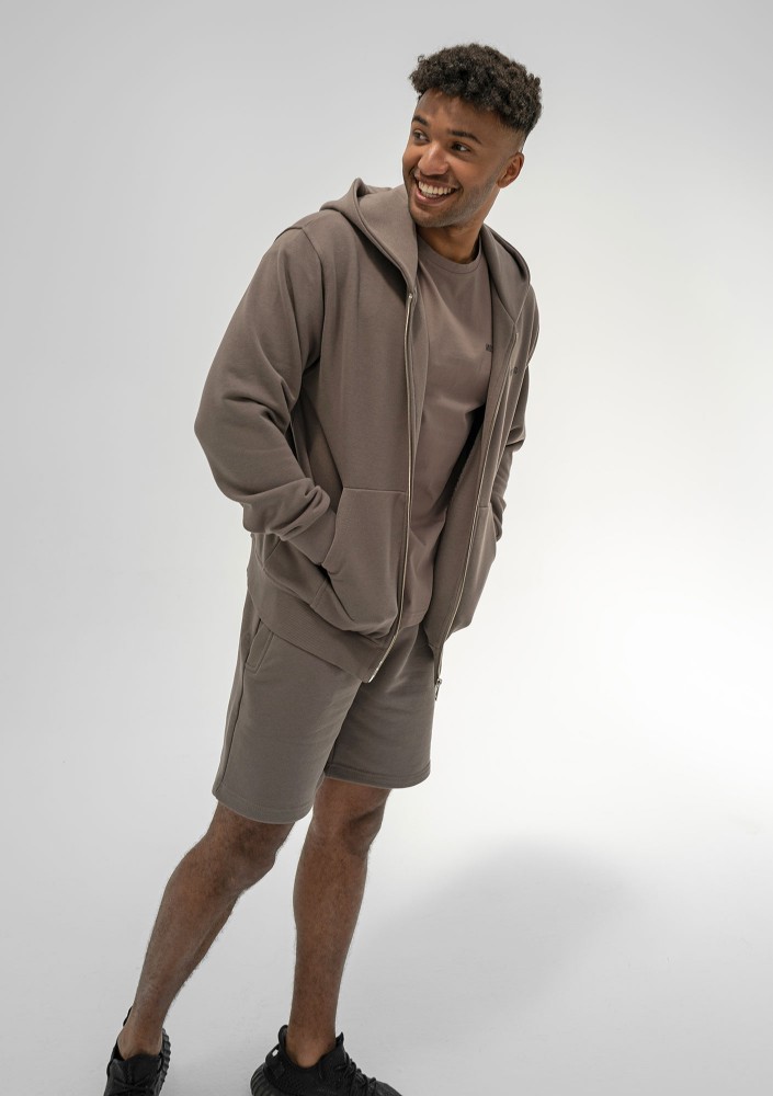 Pure - Men's savannah tan brown sweatshorts