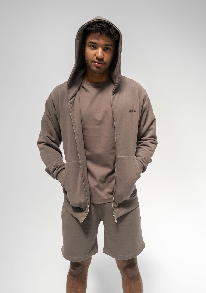 Pure - Men's savannah tan brown sweatshorts