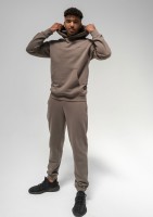 Pure - Men's dark savannah tan brown sweatpants