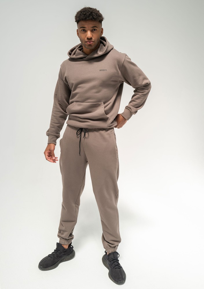 Pure - Men's dark savannah tan brown sweatpants