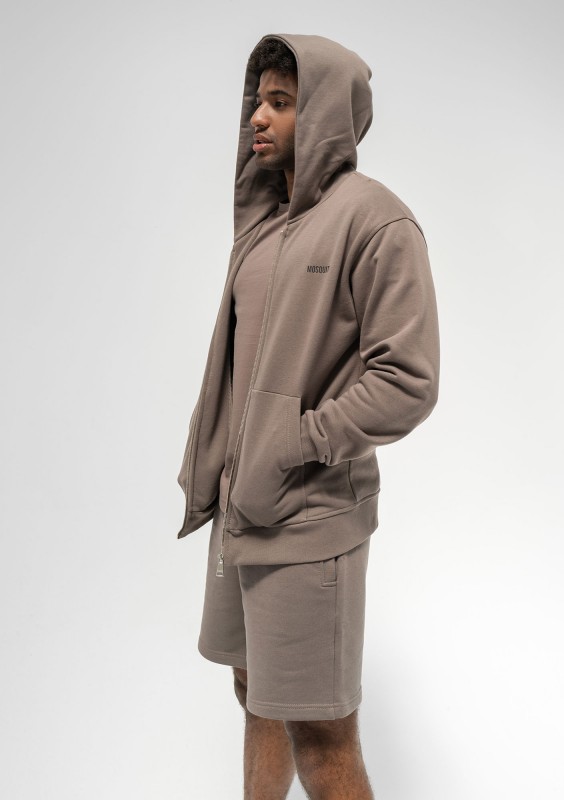 Pure - Męska rozpinana bluza Savannah Tan