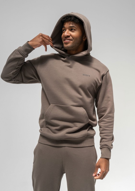 Pure - Men's savannah tan brown hoodie