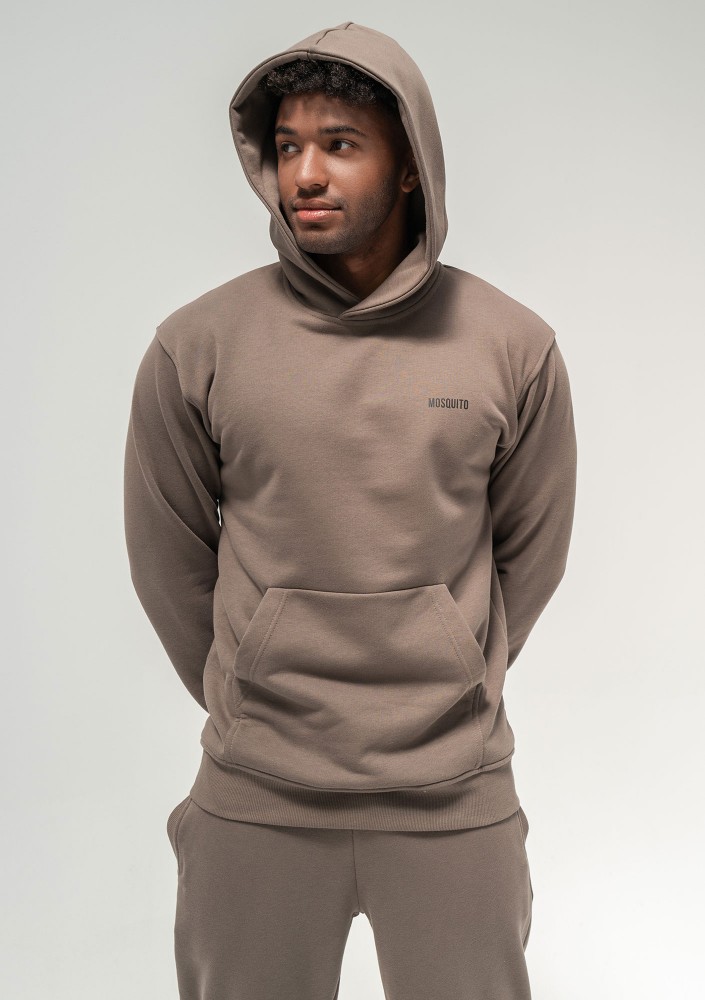 Pure - Men's savannah tan brown hoodie