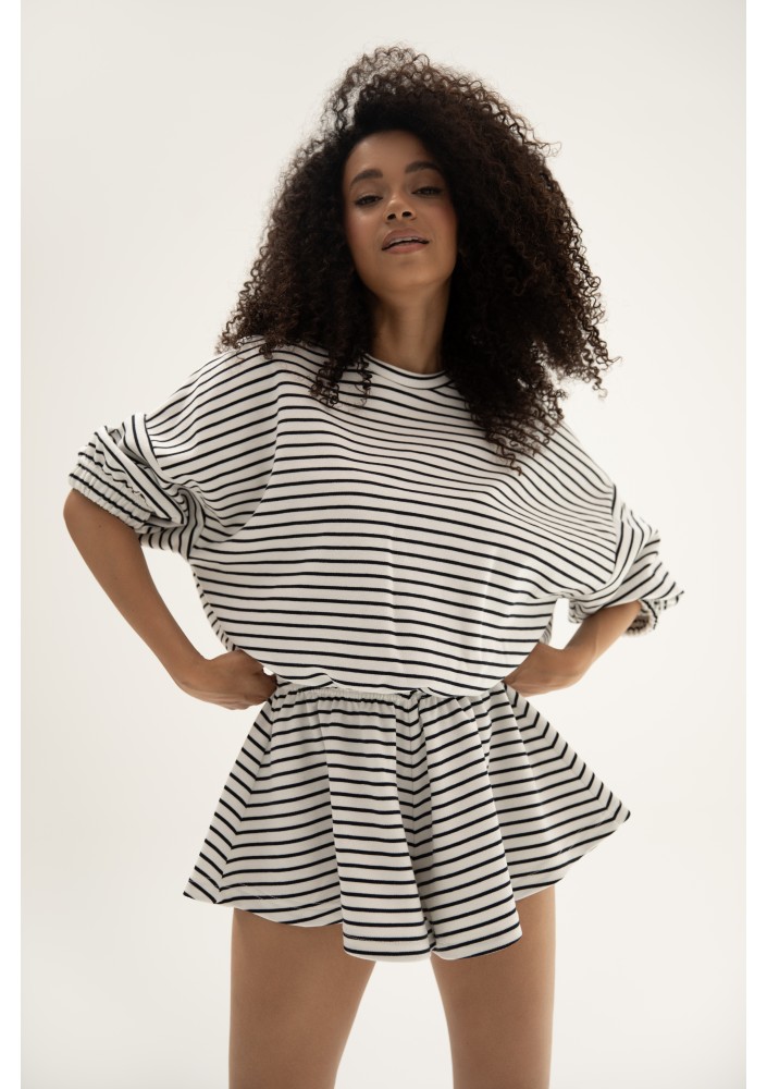 Softie - Striped thin cotton sweatshirt