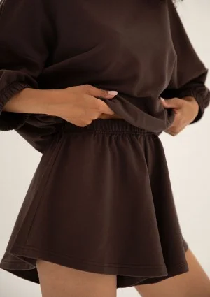 Softie - Brown thin cotton sweatshirt