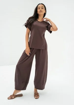 Bali - Brown baloon-type pants