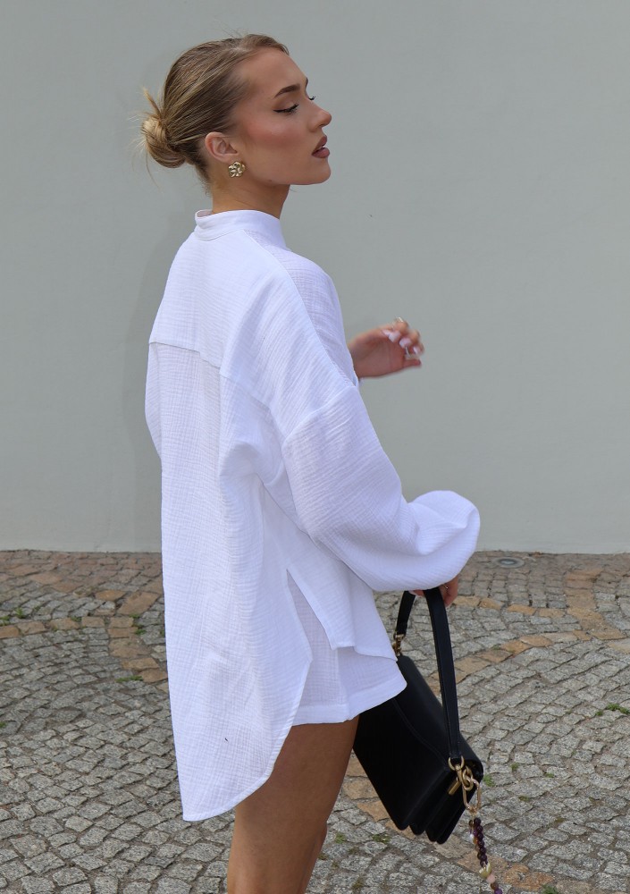 Palma - White muslin shirt