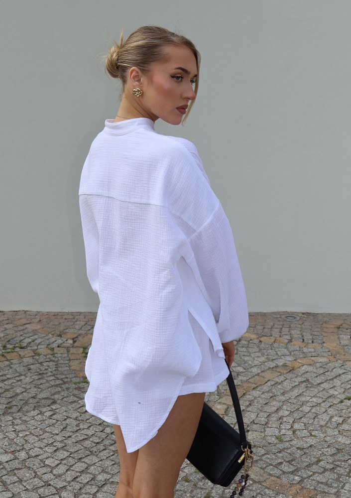 Palma - White muslin shirt