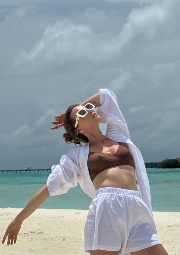 Pavla - White muslin shirt