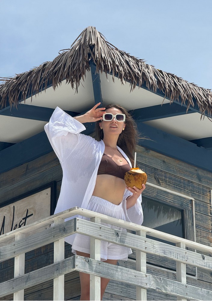 Pavla - White muslin shirt