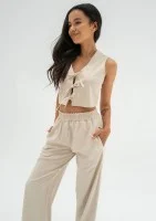 Solve - Beige linen top