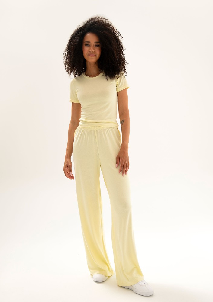 Lumiere - Banana yellow rayon top