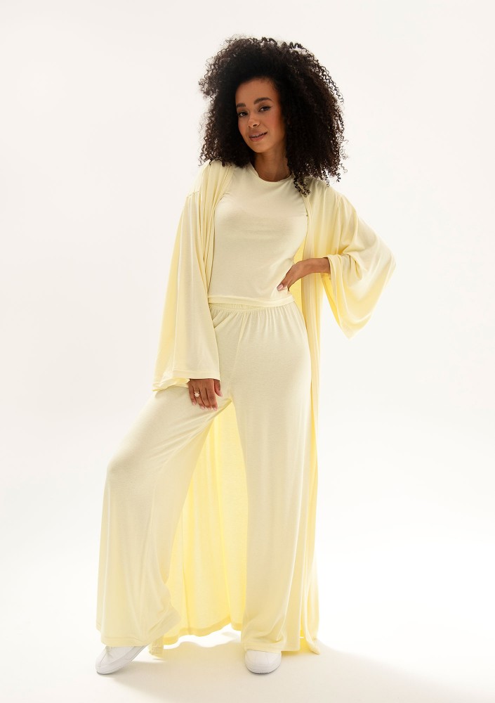 Lumiere - Banana yellow rayon top