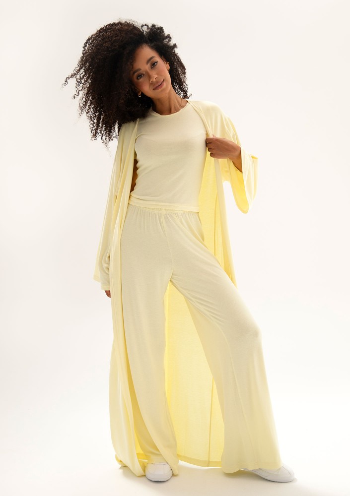Lumiere - Banana yellow rayon top