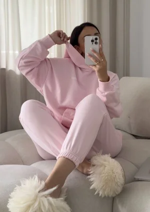 Pure - Bluza z kapturem Pastel Pink