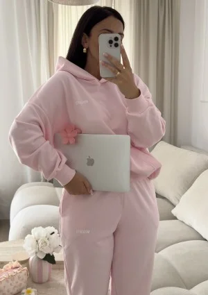 Pure - Bluza z kapturem Pastel Pink