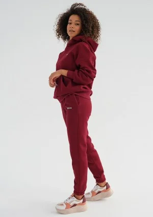 Pure - Bluza z kapturem Deep Cherry