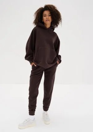 Mesh - Spodnie dresowe jogger Dark Chocolate