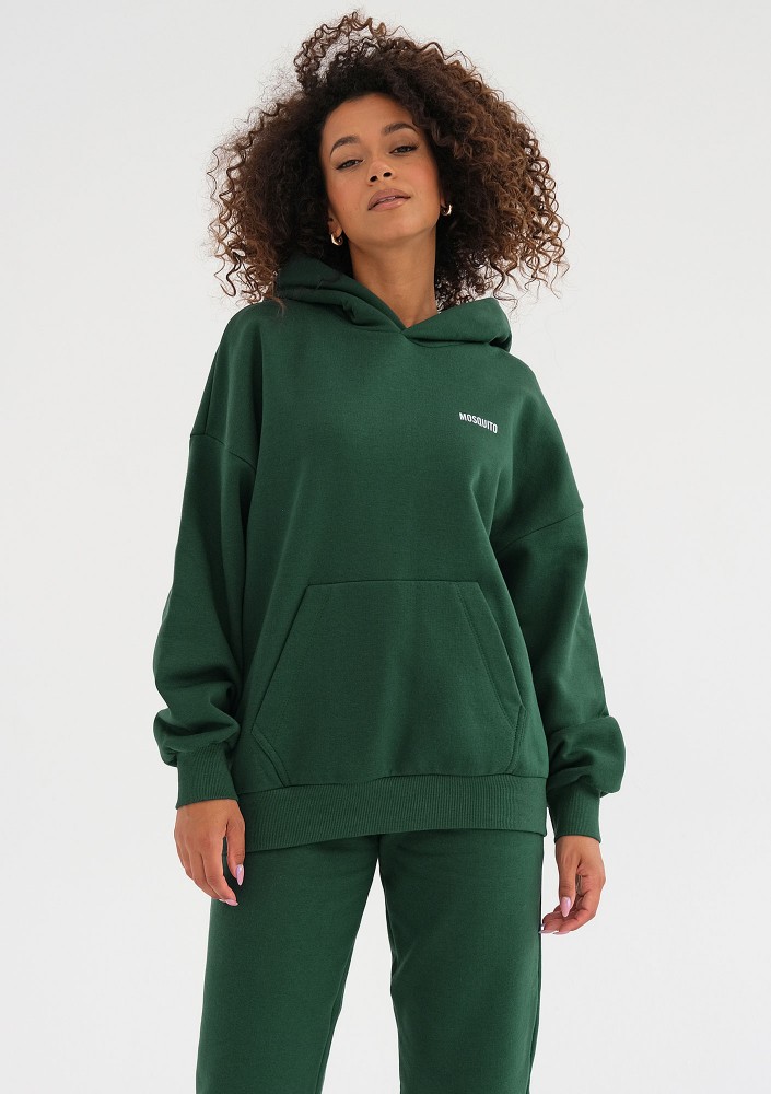 Pure - Hunter green hoodie