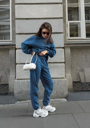 Pure - Retro blue sweatpants
