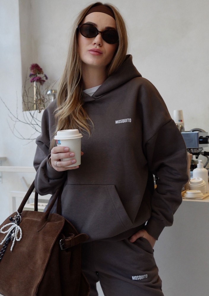 Pure - Savannah tan brown hoodie