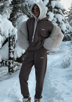 Pure - Savannah tan brown hoodie