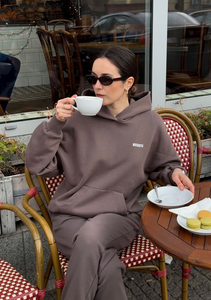 Pure - Savannah tan brown hoodie