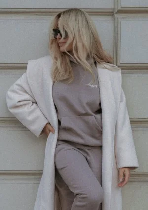 Pure - Simply taupe hoodie
