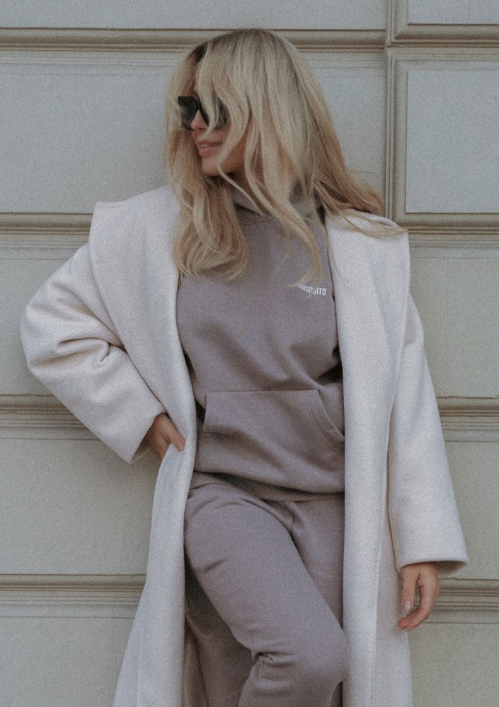Pure - Simply taupe hoodie
